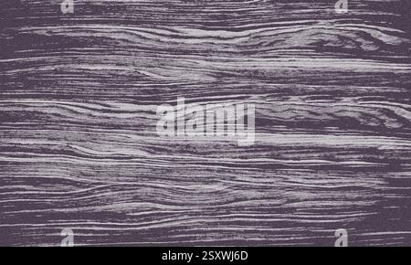 Dark purple wood grain texture background showing growth rings Stock Photo