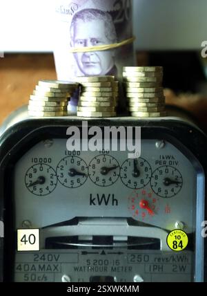 Peterborough, UK. 25th Feb, 2025. The energy price cap has risen again, and this time it is rising by 6.4%, although the amount you pay does depend on how much energy you use. A typical household could see their annual bill increase from £1,738 to £1,849 a year from 1st April. Energy prices, Peterborough, Cambridgeshire, on 25th February 2025. Credit: Paul Marriott/Alamy Live News Stock Photo