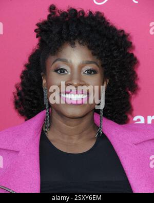 Idara Victor arriving at the premiere of 'An American Girl Story ...