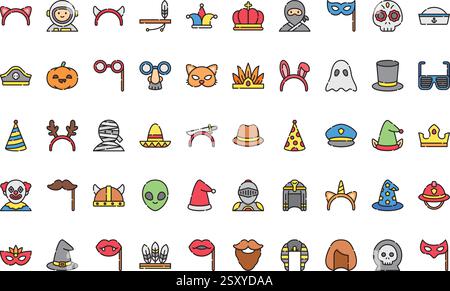High-Quality Vector Icons Collection with Editable Stroke. Ideal for Professional and Creative Projects. Stock Vector