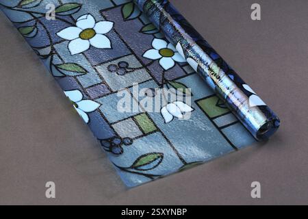 PVC Mat Sheets India Asia Stock Photo