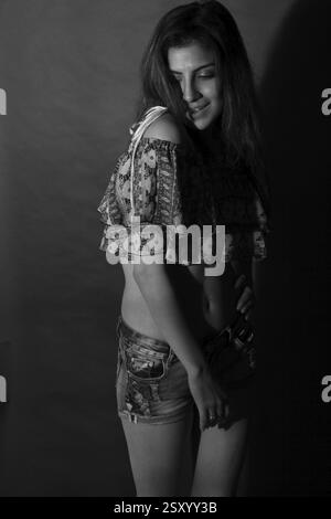 Indian model Rachel, india, asia, NOMR Stock Photo - Alamy