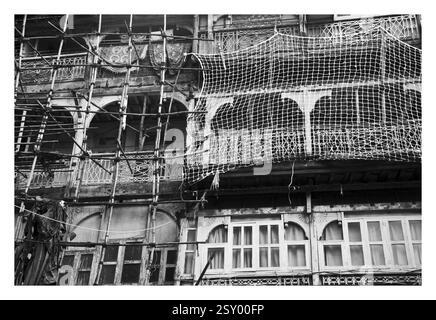 Building renovation Mahatma Jyotirao Phule in mumbai at maharashtra India Stock Photo