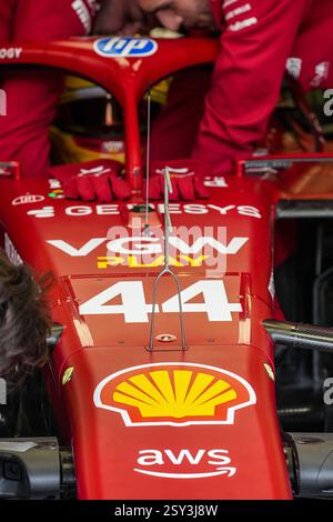 HAMILTON Lewis (gbr), Scuderia Ferrari SF-25, portrait, press ...