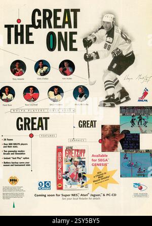 Ficha Técnica de Wayne Gretzky and the NHLPA All-Stars para Sega Mega Ficha Técnica de Wayne Gretzky and the NHLPA All-Stars para Sega Mega