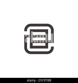 number 28 safe cupboard geometric logo vector Stock Vector