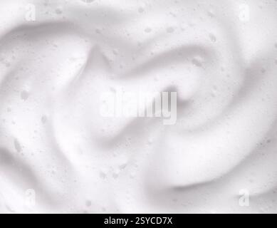 foaming lather background Stock Photo