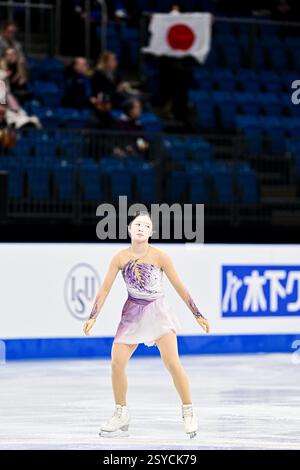 Ami NAKAI (JPN), during Junior Women Free Skating, at the ISU World ...