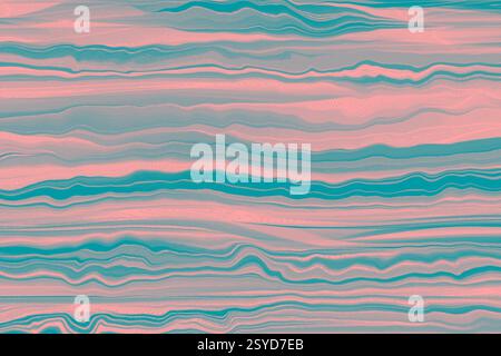 Faded Pink Silk Texture with Sapphire Blue Lines. Stock Vector