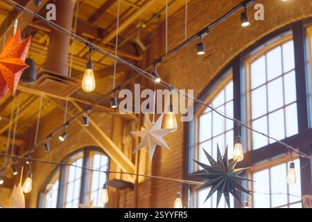 Bulb Lighting interior decor . High quality photo Stock Photo