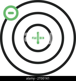 Proton icon vector image. Stock Vector