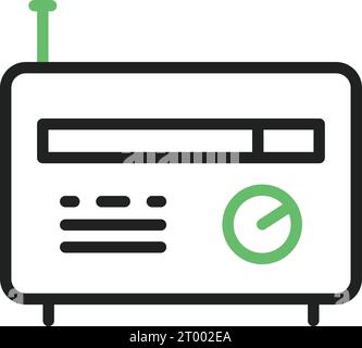 Radio icon vector image. Suitable for mobile application web application and print media. Stock Vector