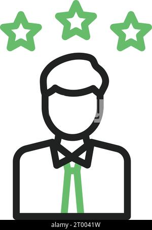 Role Model icon vector image. Suitable for mobile application web application and print media. Stock Vector
