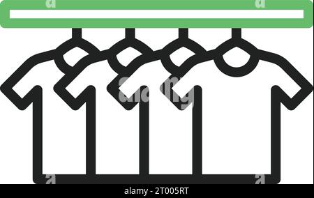 Shirts icon vector image. Suitable for mobile application web application and print media. Stock Vector