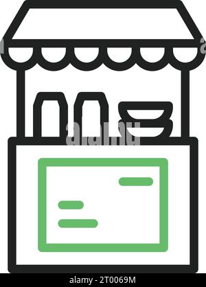 Stall icon vector image. Suitable for mobile application web application and print media. Stock Vector