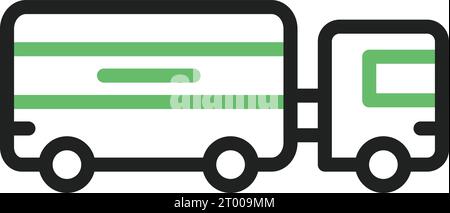 Truck icon vector image. Suitable for mobile application web application and print media. Stock Vector