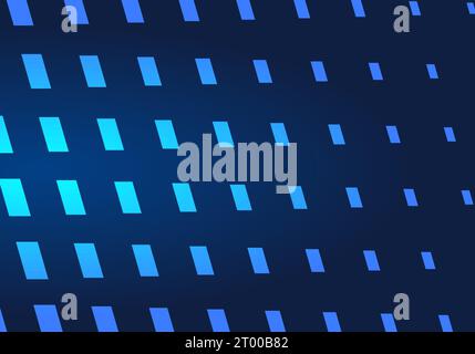 Abstract background Oblique square Let's tile the dark blue background. Stock Vector