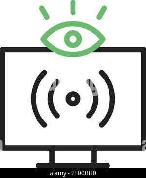 Viewers icon vector image. Suitable for mobile application web application and print media. Stock Vector