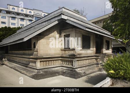 Hukuru Miskiy (Male Friday Mosque) in Male. Republic of the Maldives Stock Photo