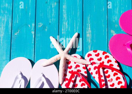 Flip flops Stock Photo