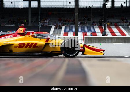 INDYCAR Series: August 11 Gallagher Grand Prix Stock Photo