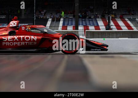 INDYCAR Series: August 11 Gallagher Grand Prix Stock Photo