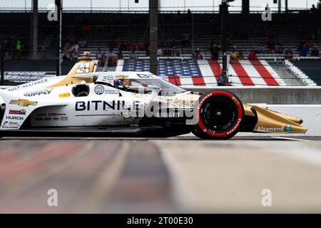 INDYCAR Series: August 11 Gallagher Grand Prix Stock Photo