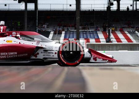 INDYCAR Series: August 11 Gallagher Grand Prix Stock Photo