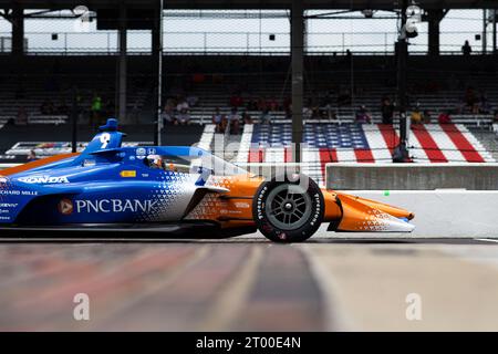 INDYCAR Series: August 11 Gallagher Grand Prix Stock Photo