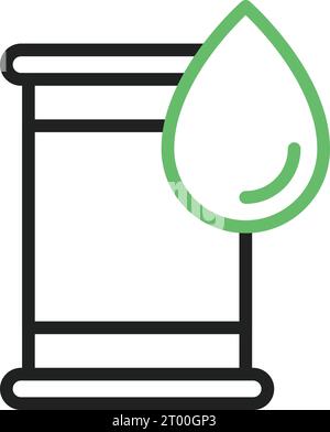 Dippel Oil icon vector image. Stock Vector