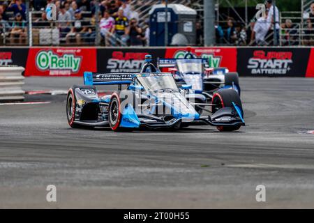 INDYCAR Series 2023: Bitnile.com Grand Prix of Portland Team Penske Chevrolet Stock Photo