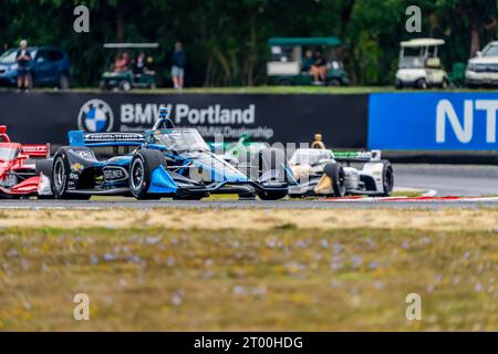 INDYCAR Series 2023: Bitnile.com Grand Prix of Portland Team Penske Chevrolet Stock Photo