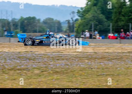 INDYCAR Series 2023: Bitnile.com Grand Prix of Portland Team Penske Chevrolet Stock Photo