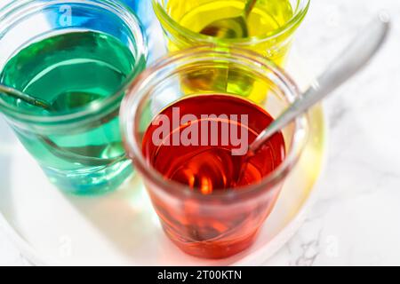 Easter eggs Stock Photo