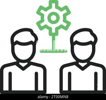 Interpersonal icon vector image. Stock Vector