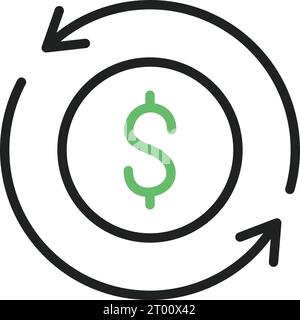 Turnover icon vector image. Stock Vector