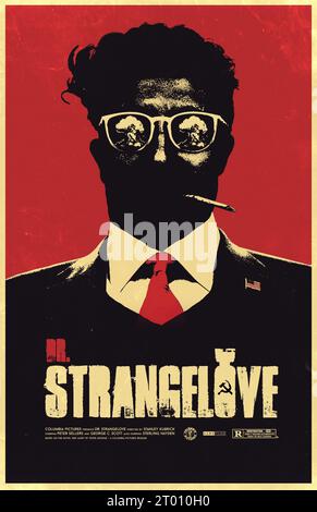 Dr Strangelove or: How I Learned to Stop Worrying and Love the Bomb  Year : 1964 UK Director : Stanley Kubrick British poster Stock Photo