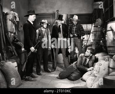 Law and Order Year : 1932 USA Director : Edward L. Cahn Harry Carey, Andy Devine, Walter Huston, Raymond Hatton, Russell Hopton Stock Photo