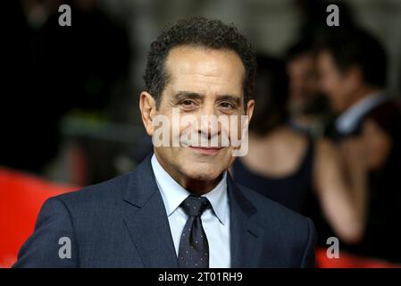 Tony Shalhoub attends the World Premiere of Amazon Prime Video's 'The Romanoffs' at The Curzon Mayfair in London, England. World Premiere of Amazon Prime Video's 'The Romanoffs' at The Curzon Mayfair in London, England - 02 Oct 2018 Stock Photo