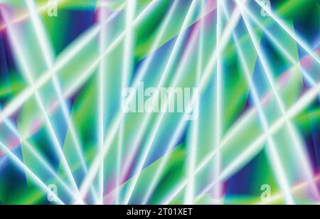 3d geometric modern isometric style realistic creative custom shape green color abstract style background design vector template Stock Vector