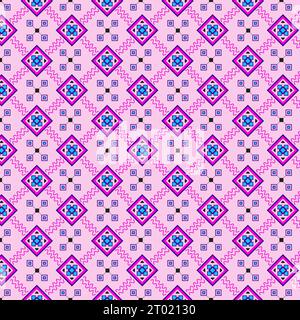 Traditional oriental ethnic geometric pattern design for background Stock Photo