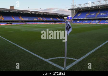 A general view inside of Portman Road, home of Ipswich Town ahead of the Sky Bet Championship match Ipswich Town vs Hull City at Portman Road, Ipswich, United Kingdom, 3rd October 2023  (Photo by Gareth Evans/News Images) Stock Photo