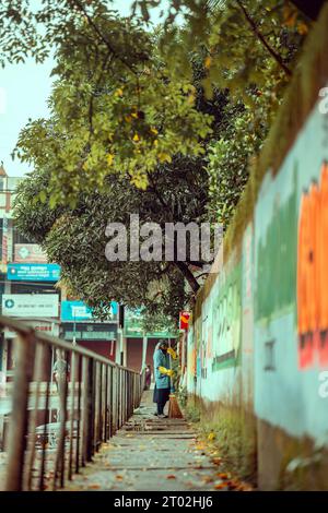 Beautiful Street Photography at vaikom, kerala India Stock Photo