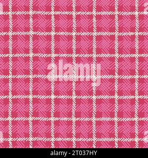 Christmas plaid vector seamless pattern. Gingham, tartan. Great for textile, scrapbook, wrapping. Vector illustration Stock Vector