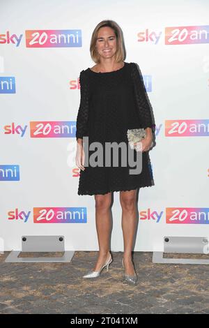 Rome, Italy. 03rd Oct, 2023. Rome, Baths of Diocletian Evening Event for the 20th anniversary of Sky, In the photo: Credit: Independent Photo Agency/Alamy Live News Stock Photo