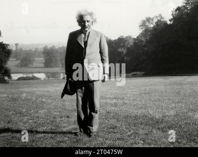 Albert Einstein, theoretical physicist, general theory of relativity, Nobel Prize, around 1950, USA Stock Photo