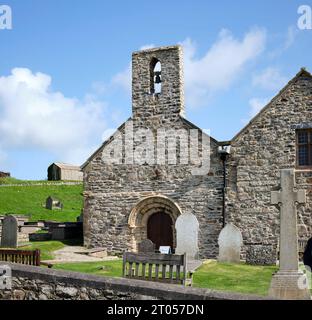 The tourist destination village of Aberdaron Gwynedd, Llyn Peninsula, North Wales, UK Stock Photo