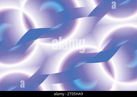 3d optical illusion illustrated abstract background vector design Stock Vector