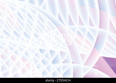 3d optical illusion illustrated abstract and wavy style with background vector design Stock Vector