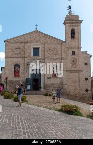 Recanati, 10-05-2023. Village Saturday pitch Stock Photo